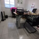 Light Steel Table