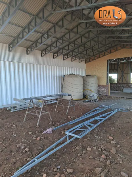 Kommersiële projek 02: projekfoto 6 met 'n ORALS-verskafte struktuurstelsel en materiale
