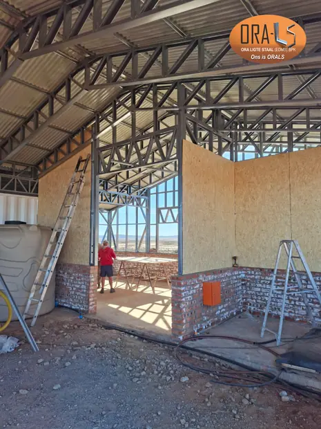 Kommersiële projek 02: projekfoto 11 met 'n ORALS-verskafte struktuurstelsel en materiale