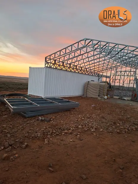 Kommersiële projek 02: projekfoto 18 met 'n ORALS-verskafte struktuurstelsel en materiale