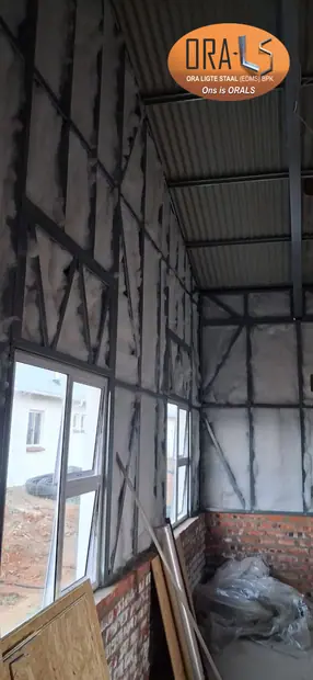 Kommersiële projek 02: projekfoto 26 met 'n ORALS-verskafte struktuurstelsel en materiale