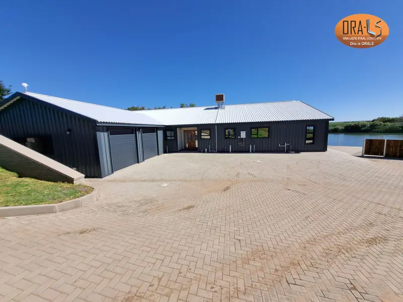 Residential house completed using ORALS-supplied structural systems and materials