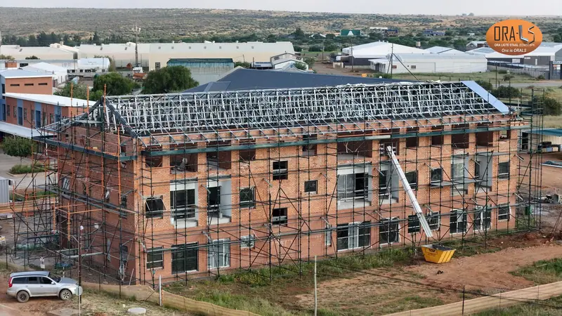 Vlagskipprojek 04: projekfoto 7 met 'n ORALS-verskafte struktuurstelsel en materiale