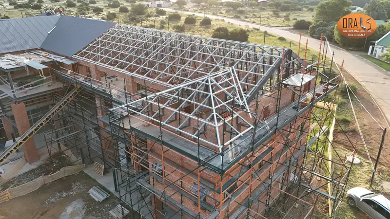 Vlagskipprojek 04: projekfoto 8 met 'n ORALS-verskafte struktuurstelsel en materiale