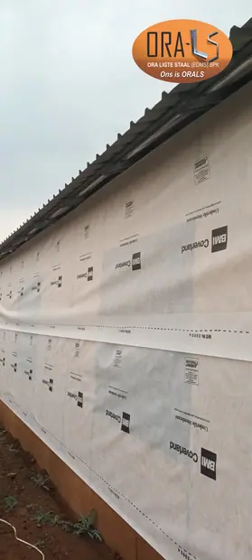 Residensiële projek 02: projekfoto 12 met 'n ORALS-verskafte struktuurstelsel en materiale