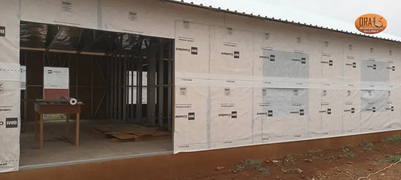 Residensiële projek 02: projekfoto 14 met 'n ORALS-verskafte struktuurstelsel en materiale