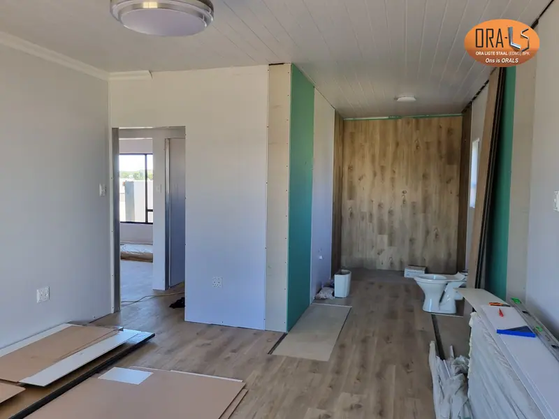 Residensiële projek 02: projekfoto 32 met 'n ORALS-verskafte struktuurstelsel en materiale