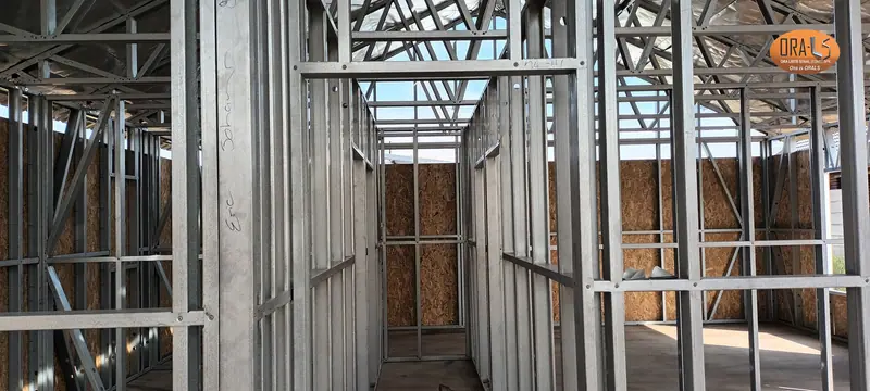 Residensiële projek 02: projekfoto 45 met 'n ORALS-verskafte struktuurstelsel en materiale
