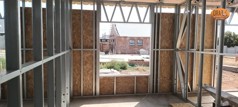 Residensiële projek 02: projekfoto 46 met 'n ORALS-verskafte struktuurstelsel en materiale