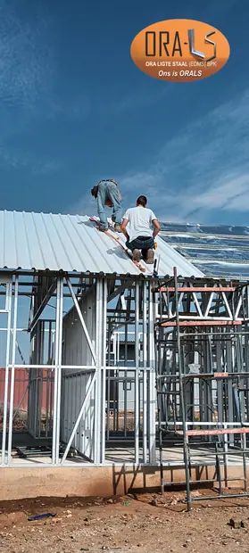Residensiële projek 02: projekfoto 52 met 'n ORALS-verskafte struktuurstelsel en materiale