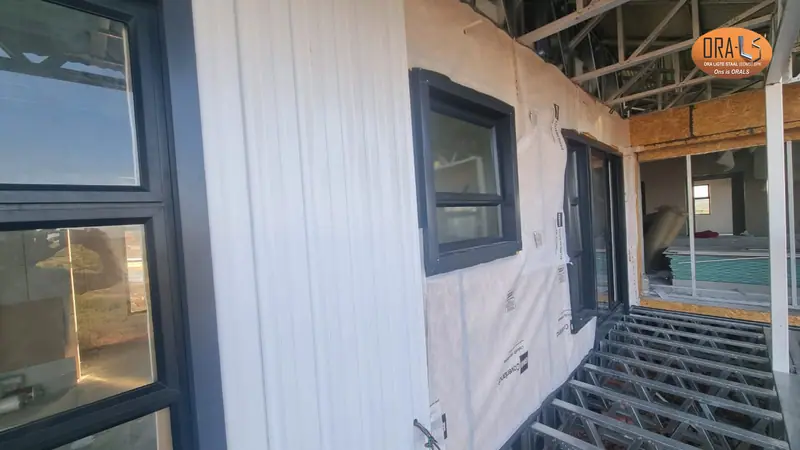 Residensiële projek 03: projekfoto 4 met 'n ORALS-verskafte struktuurstelsel en materiale