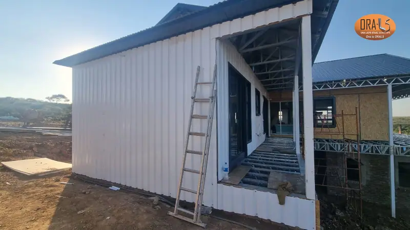 Residensiële projek 03: projekfoto 5 met 'n ORALS-verskafte struktuurstelsel en materiale