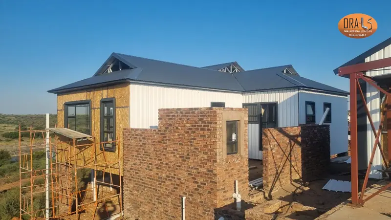 Residensiële projek 03: projekfoto 6 met 'n ORALS-verskafte struktuurstelsel en materiale