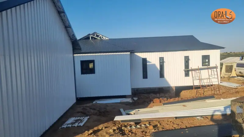 Residensiële projek 03: projekfoto 10 met 'n ORALS-verskafte struktuurstelsel en materiale