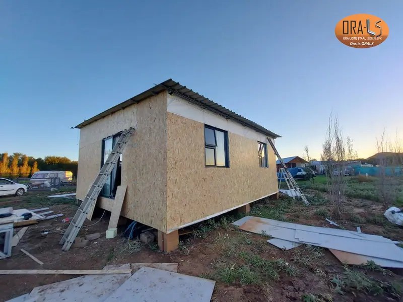 Residensiële projek 04: projekfoto 1 met 'n ORALS-verskafte struktuurstelsel en materiale