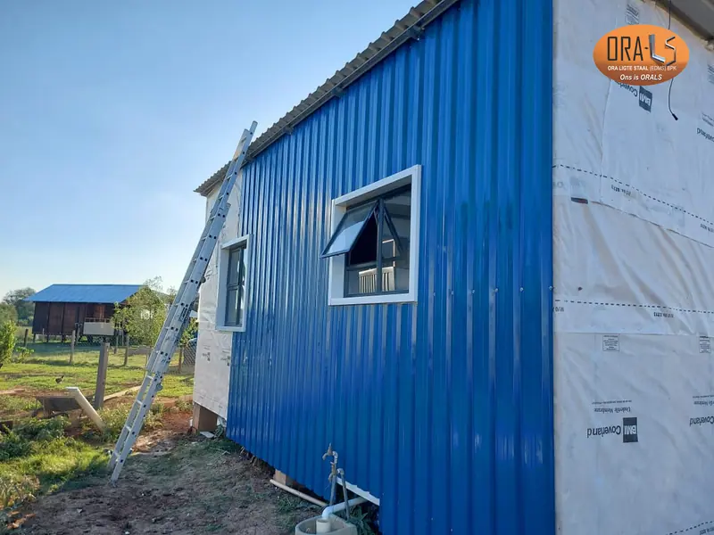 Residensiële projek 04: projekfoto 6 met 'n ORALS-verskafte struktuurstelsel en materiale
