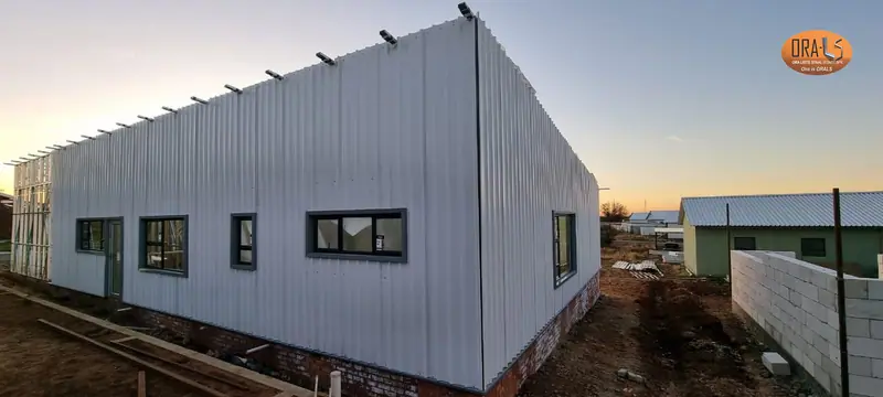 Residensiële projek 08: projekfoto 4 met 'n ORALS-verskafte struktuurstelsel en materiale
