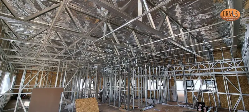 Residensiële projek 08: projekfoto 7 met 'n ORALS-verskafte struktuurstelsel en materiale